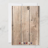 愛国的素朴赤白青ファミリー懇親会 招待状 (裏面)