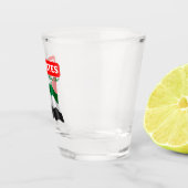 愛国的統一されたアラブ首長国国旗 ショットグラス (右)