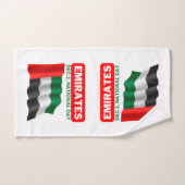 愛国的統一されたアラブ首長国国旗 バスタオルセット (ハンドタオル)