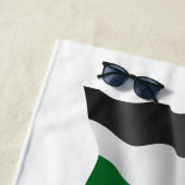 愛国的統一されたアラブ首長国国旗 ビーチタオル (インサイチュ)