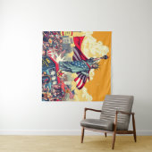 愛国的自由パレード – 7月4日ヴィンテージ タペストリー (インサイチュ(横))