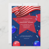 愛国的要素 招待状 (正面)