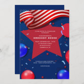 愛国的要素 招待状 (正面/裏面)