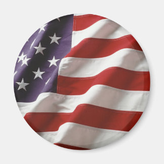 愛国的誇りを持ったな米国国旗 マグネット
