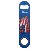 愛国的誇りを持った農家フラッグThunder_Cove スピード栓抜き (正面)