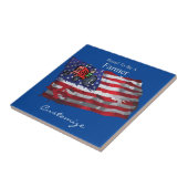 愛国的誇りを持った農家フラッグThunder_Cove タイル (側面)