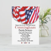 愛国的赤白青ファミリー懇親会 招待状 (スタンド正面)