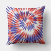 愛国的赤白青抽象芸術 クッション (裏面)