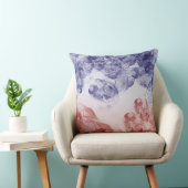 愛国的赤白青抽象芸術 クッション (椅子)