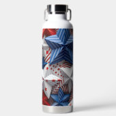愛国的赤白青星 ウォーターボトル (正面)
