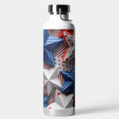 愛国的赤白青星 ウォーターボトル (左面)