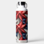 愛国的赤白青星 ウォーターボトル (正面)