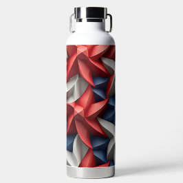 愛国的赤白青星 ウォーターボトル