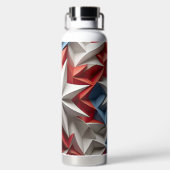 愛国的赤白青星 ウォーターボトル (背面)