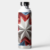 愛国的赤白青星 ウォーターボトル (左面)