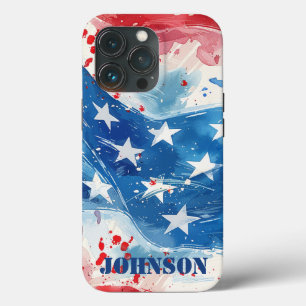 愛国的軍隊アメリカUSA iPhoneケースカバー iPhone 13 Proケース