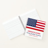 愛国的軍隊卒業陸軍ゲストブック ノートブック (内部)