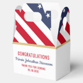 愛国的軍隊卒業陸軍米国国旗 フェイバーボックス (オープン)