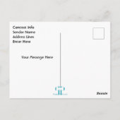 愛国的軍隊USAクリスマス ポストカード (裏面)