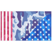 愛国的迷彩パターン テーブルクロス (正面(横))