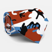 愛国的迷彩柄 ネクタイ (ロール)