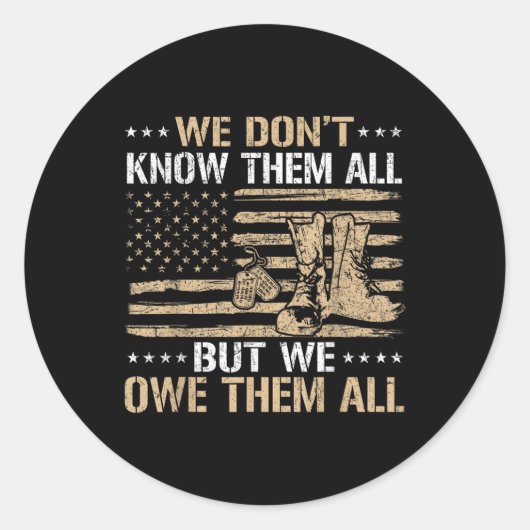 愛国的退役軍人米国国旗7月退役軍人第4日 ラウンドシール (正面)