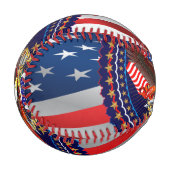 愛国的退役軍人 野球ボール (正面左)