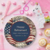 愛国的退職パーティー ペーパープレート (パーティー)