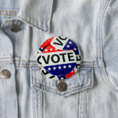 愛国的選挙投票 缶バッジ (インサイチュ)