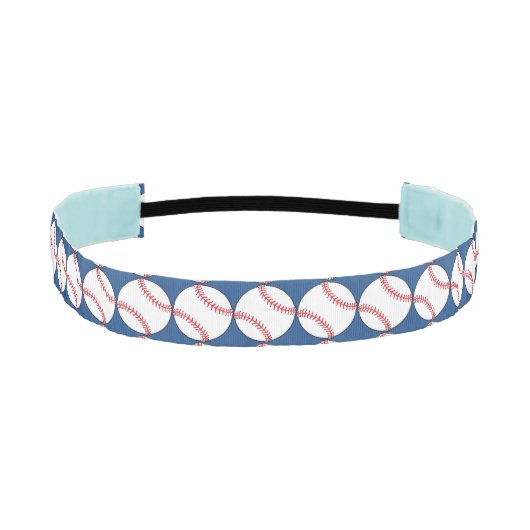 愛国的野球弾性ヘッドバンド アスレチックヘッドバンド (正面)