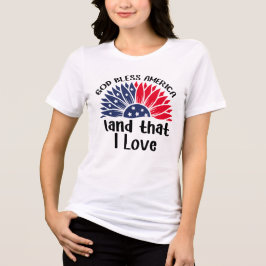 愛国的開花 トライブレンドTシャツ