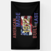 愛国的1972年50誕生日 横断幕 (縦)