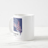 愛国的24/7/365 コーヒーマグカップ (正面左)