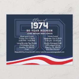 愛国的50年高校級懇親会 ポストカード