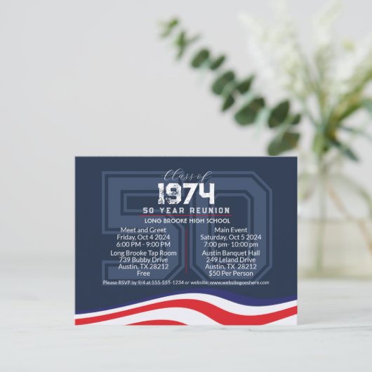 愛国的50年高校級懇親会 ポストカード (スタンド正面)