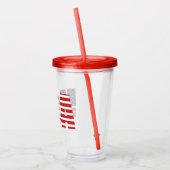 愛国的7月4日アクリルタンブラー アクリルタンブラー (左)