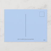 愛国的7月4日羊おもしろいフォーク芸術 シーズンポストカード (裏面)