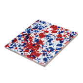 愛国的(ばちゃばちゃ)跳ねる タイル (側面)