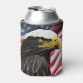 愛国的/イーグル/アメリカ/アメリカ 缶クーラー (缶正面)