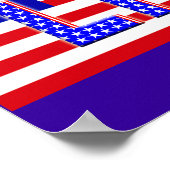 愛国的LPNライセンス実用ナース ポスター (角)