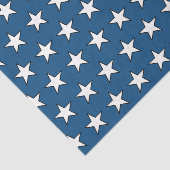 愛国的USAブルーアメリカン国旗の星軍隊 薄葉紙 (詳細)