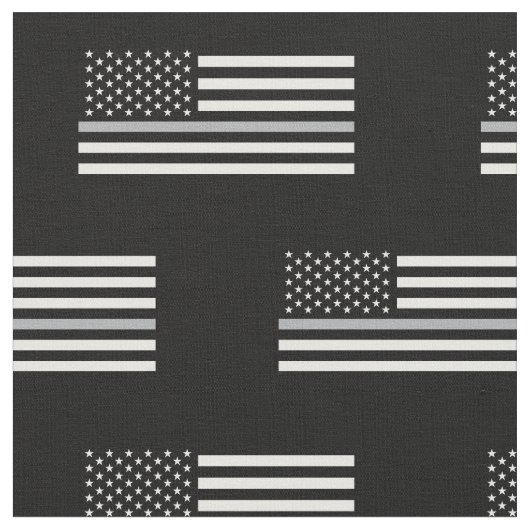 愛国矯正将校スタイル米国国旗 ファブリック (クローズアップ)