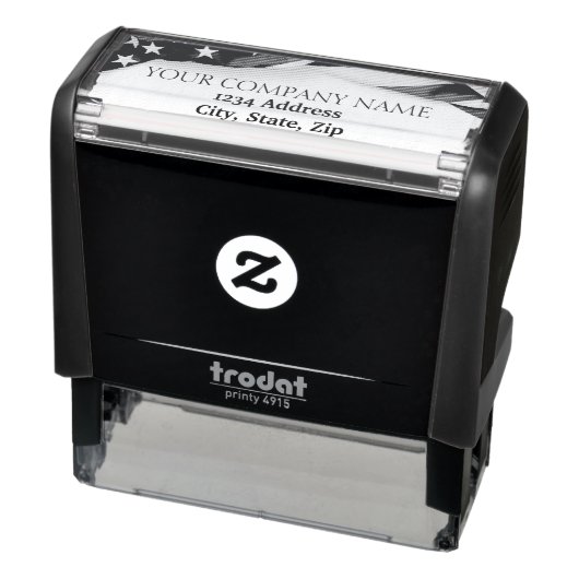 愛国社名米国アメリカ国旗 セルフインキングスタンプ (商品)