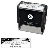 愛国社名米国アメリカ国旗 セルフインキングスタンプ (インサイチュ)