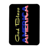 愛国神ブレスアメリカ マグネット (縦)