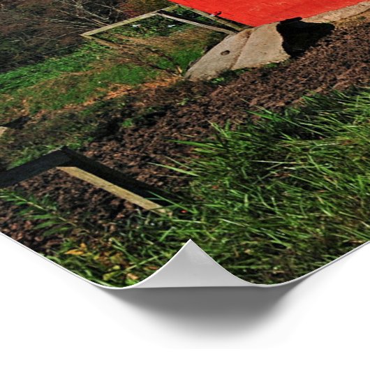 愛国納屋 ポスター (角)