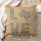 愛国素朴愛テキサス州 クッション (ブランケット)