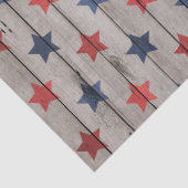 愛国素朴的なフェイク木材はパーティー組織 薄葉紙 (詳細)