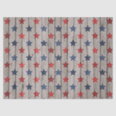 愛国素朴的なフェイク木材はパーティー組織 薄葉紙 (正面)