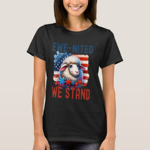 愛国羊の結束 7月4日 Tシャツ